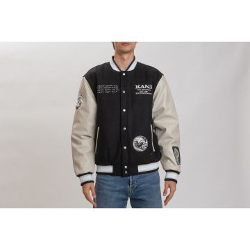 Retro Block College Jacket