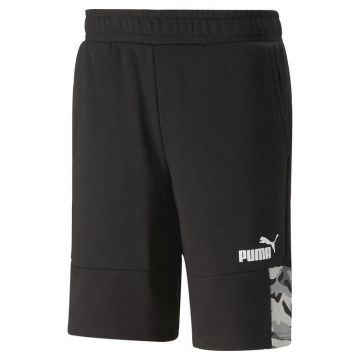 Sort Puma ESS BLOCK CAMO Shorts