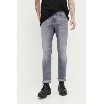 Tommy Jeans jeansi Scanton barbati, culoarea gri