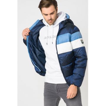 Jack & Jones - Geaca cu model colorblock Paxon