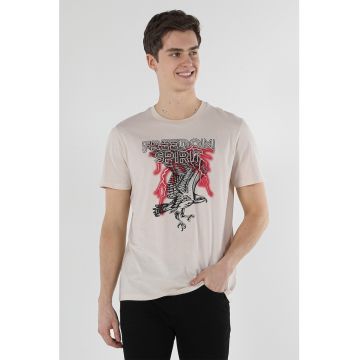 Tricou din bumbac cu imprimeu