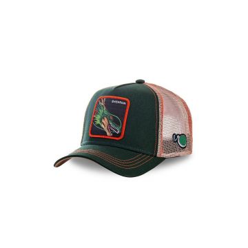 Capslab șapcă DRAGON BALL culoarea verde, cu imprimeu