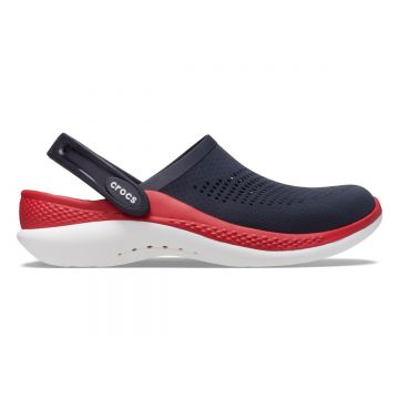 Saboti Crocs LiteRide 360 Clog Albastru - Navy/Pepper