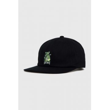 Vans sapca culoarea negru, cu imprimeu