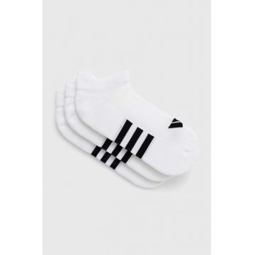 adidas Performance șosete 3-pack culoarea alb HT3449