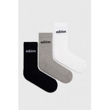 Adidas Performance sosete 3-pack culoarea negru