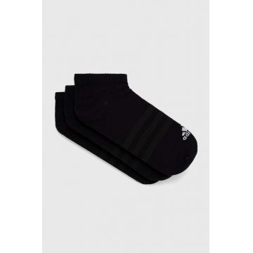 Adidas Performance sosete 3-pack culoarea negru