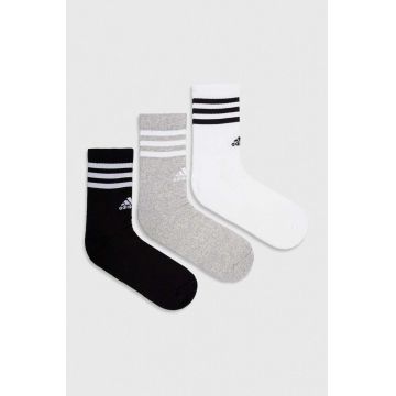 adidas sosete 3-pack culoarea alb