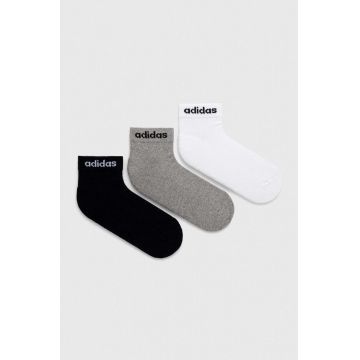 adidas sosete 3-pack culoarea negru