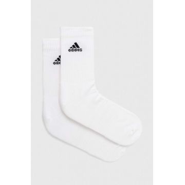 adidas șosete 6-pack culoarea alb HT3453