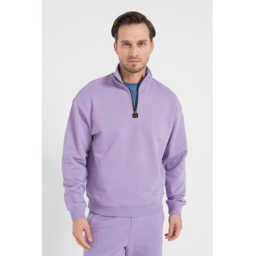Bluza sport cu fenta cu fermoar Durty