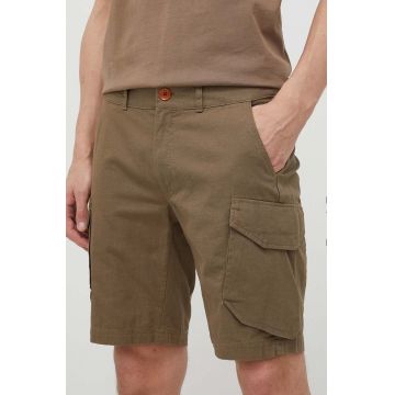 Helly Hansen pantaloni scurti Dock Cargo barbati, culoarea verde