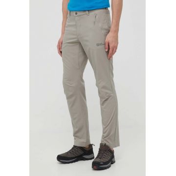 Jack Wolfskin pantaloni de exterior Active Track culoarea verde