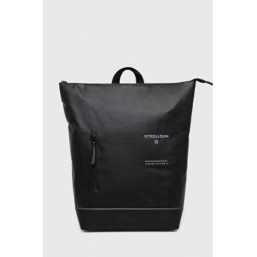 Strellson rucsac barbati, culoarea negru, mare, cu imprimeu