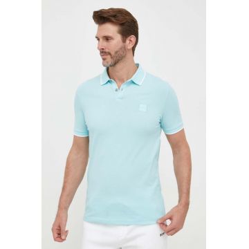 BOSS tricou polo BOSS CASUAL barbati, neted