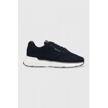 Gant sneakers Beeker culoarea albastru marin, 26638865.G69