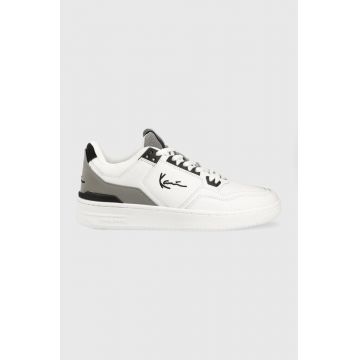 Karl Kani sneakers din piele 89 LXRY culoarea alb, 1080006 KKFWM000185