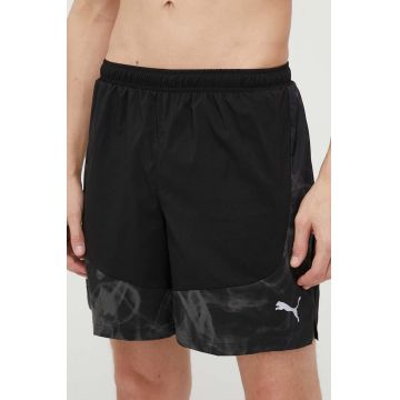 Puma pantaloni scurți de alergare Favorite culoarea negru