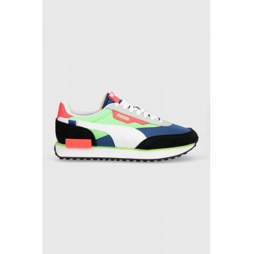 Puma sneakers FUTURE RIDER PLAY ON culoarea albastru marin, 371149 371149-88