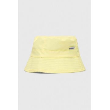 Rains palarie 20010 Bucket Hat culoarea galben