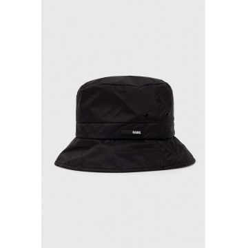 Rains pălărie 20140 Fuse Bucket Hat culoarea negru 20140.01-01Black