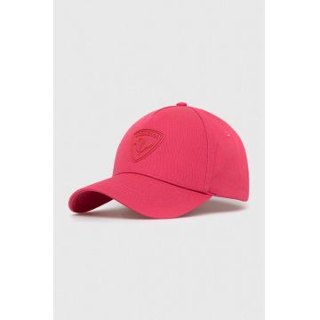 Rossignol șapcă de baseball din bumbac culoarea roz, cu imprimeu