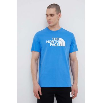 The North Face tricou din bumbac cu imprimeu