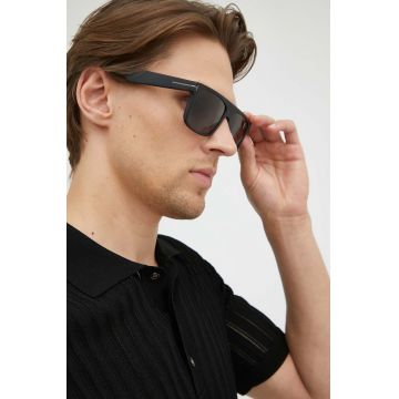 Tom Ford ochelari de soare bărbați, culoarea negru