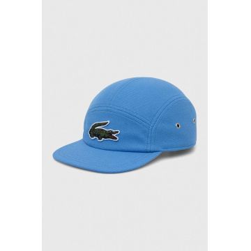 Lacoste șapcă de baseball din bumbac cu imprimeu