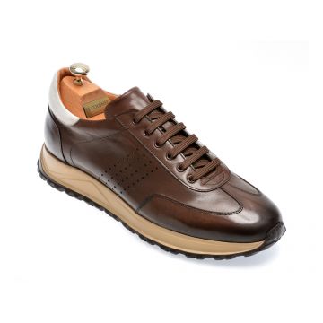Pantofi LE COLONEL maro, 62818, din piele naturala