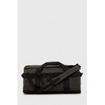 Rains geanta 13360 Duffel Bag Small culoarea verde
