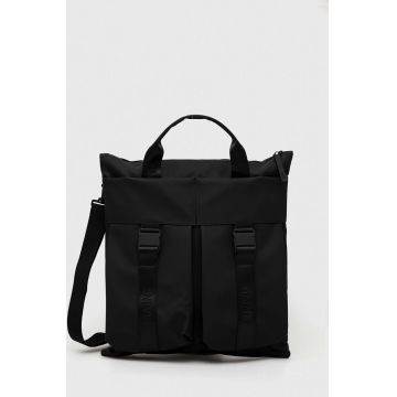 Rains geantă 13790 Trail Tote Bag culoarea negru 13790.01-01Black