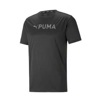 Tricou cu tehnologie dryCell si imprimeu logo pentru antrenament