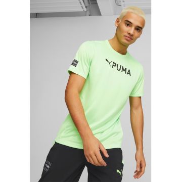 Tricou cu tehnologie dryCell si imprimeu logo pentru antrenament