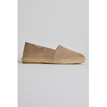 Espadrile de piele intoarsa