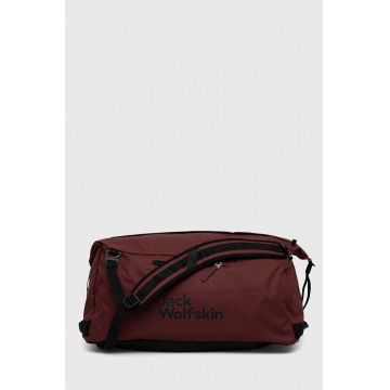 Jack Wolfskin geanta culoarea bordo