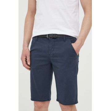 Lindbergh pantaloni scurti barbati, culoarea albastru marin