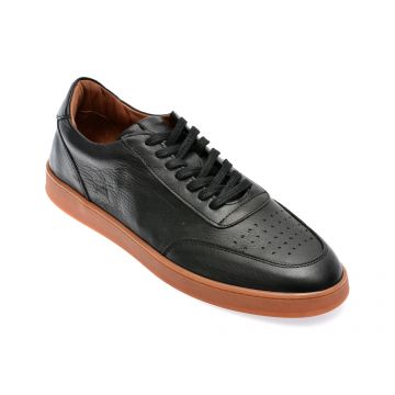 Pantofi GRYXX negri, M6914, din piele naturala