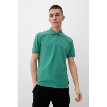 Tricou polo regular fit din pique