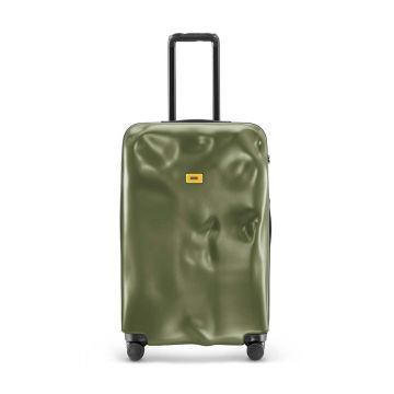 Crash Baggage valiză ICON Large Size  79x50x30 cm culoarea verde