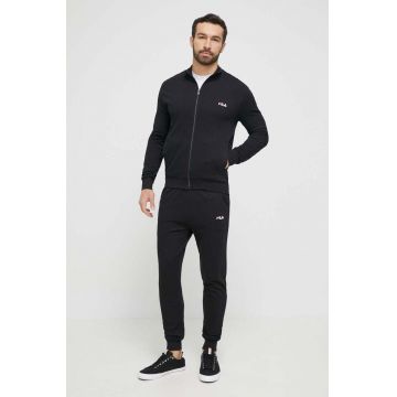 Fila trening din bumbac culoarea negru Fila trening din bumbac culoarea negru