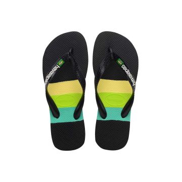 Havaianas slapi BRASIL TECH culoarea negru, 4147239.1069