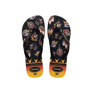 Havaianas slapi TOP TRIBO barbati, culoarea negru, 4144505.4349