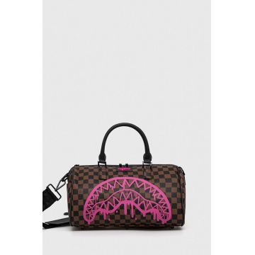 Sprayground geanta culoarea maro