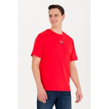 Tricou de bumbac cu imprimeu logo