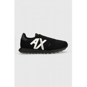 Armani Exchange sneakers culoarea negru, XUX169.XV660.N814