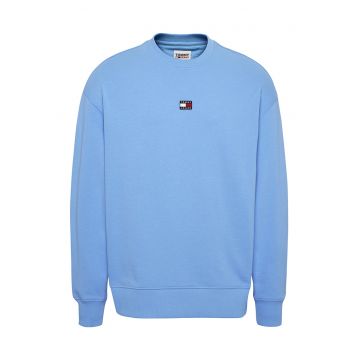 Bluza de trening relaxed fit cu decolteu la baza gatului