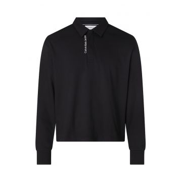 Bluza relaxed fit cu logo