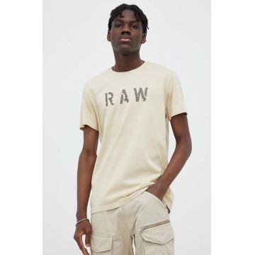 G-Star Raw tricou din bumbac 2-pack cu imprimeu