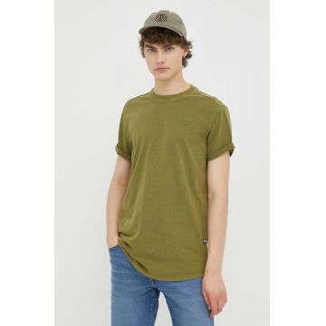 G-Star Raw tricou din bumbac x Sofi Tukker barbati, culoarea verde, neted